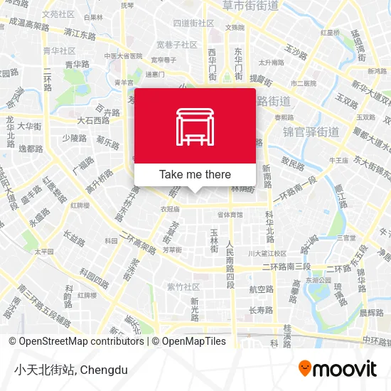 小天北街站 map