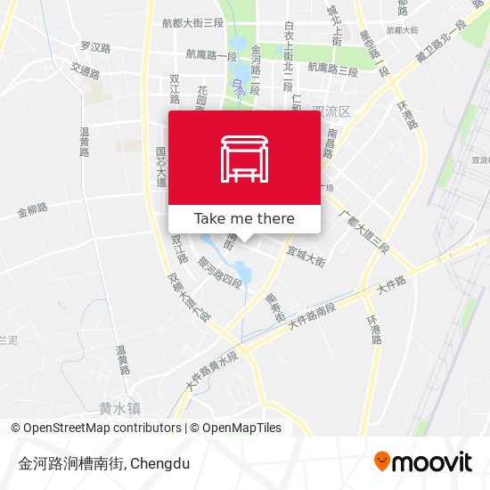 金河路涧槽南街 map