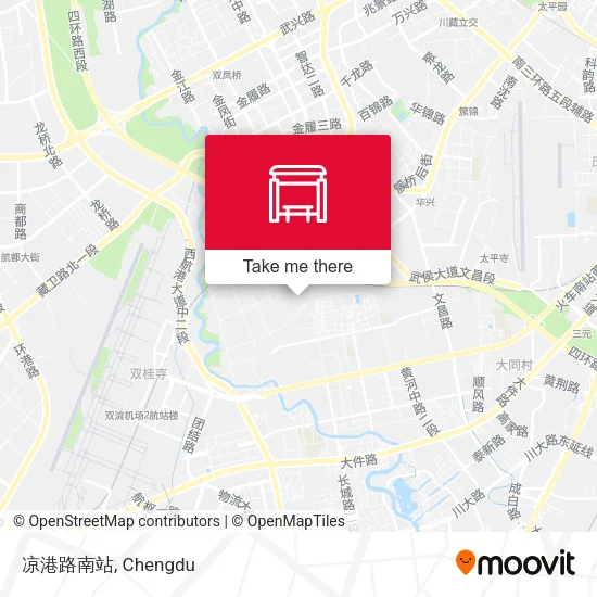 凉港路南站 map