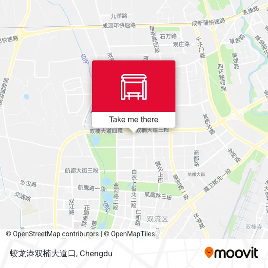 蛟龙港双楠大道口 map