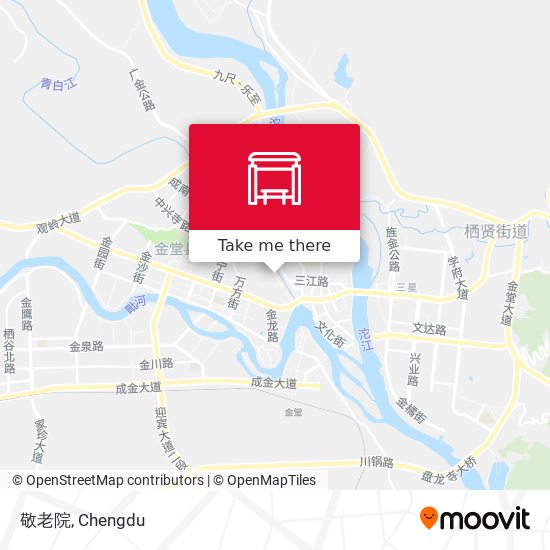 敬老院 map