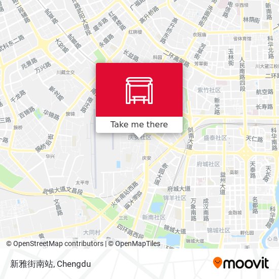 新雅街南站 map