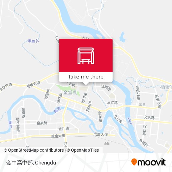 金中高中部 map