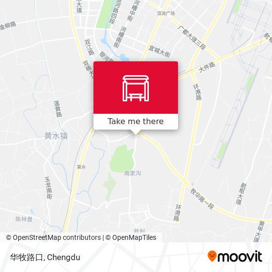 华牧路口 map