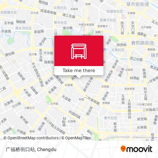 广福桥街口站 map