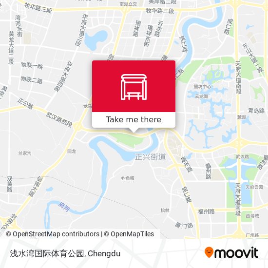 浅水湾国际体育公园 map