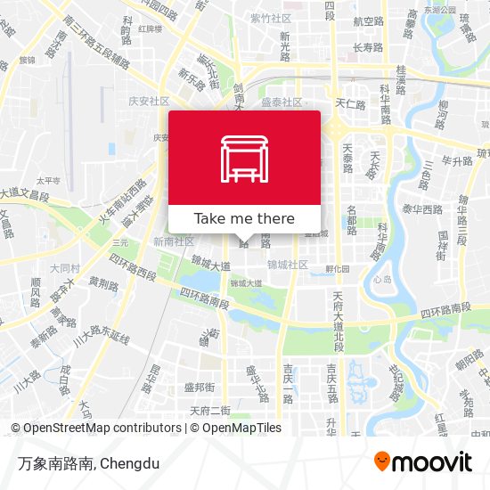 万象南路南 map