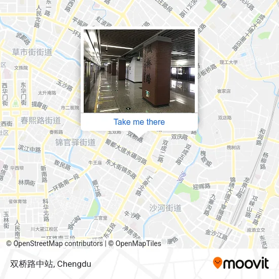 双桥路中站 map