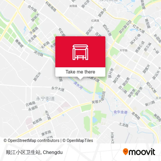 顺江小区卫生站 map