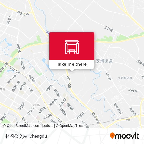 林湾公交站 map