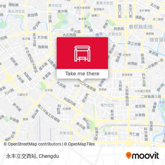 永丰立交西站 map