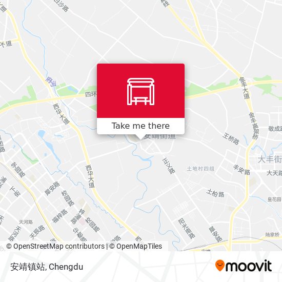 安靖镇站 map