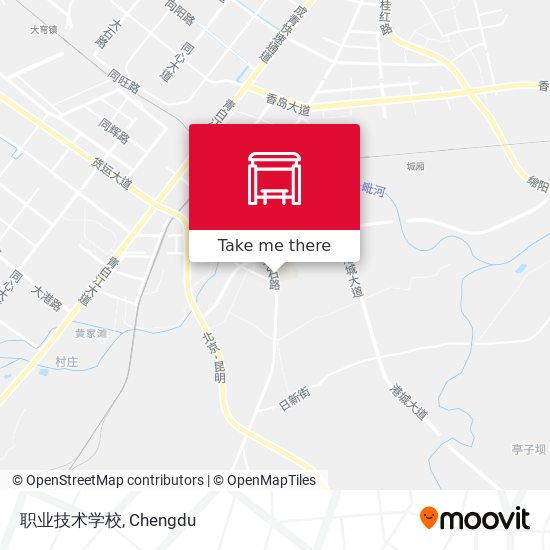 职业技术学校 map