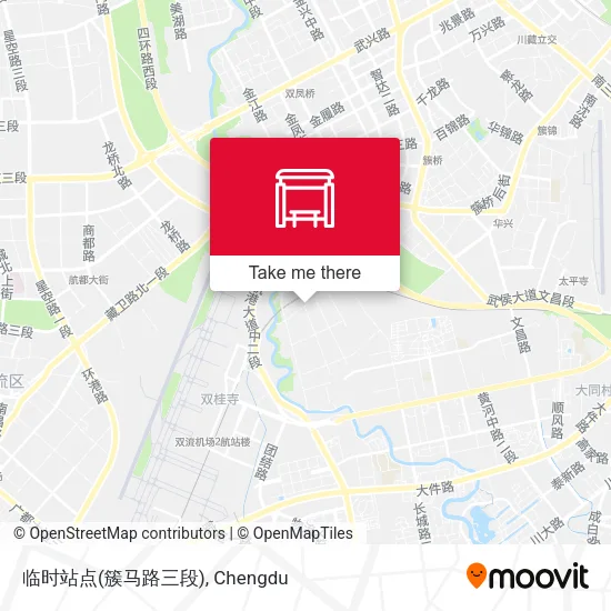 临时站点(簇马路三段) map