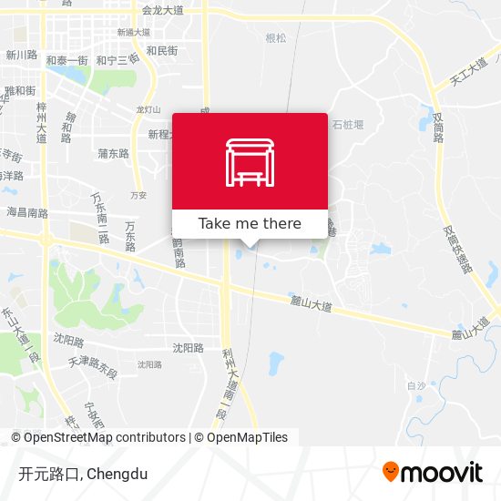 开元路口 map