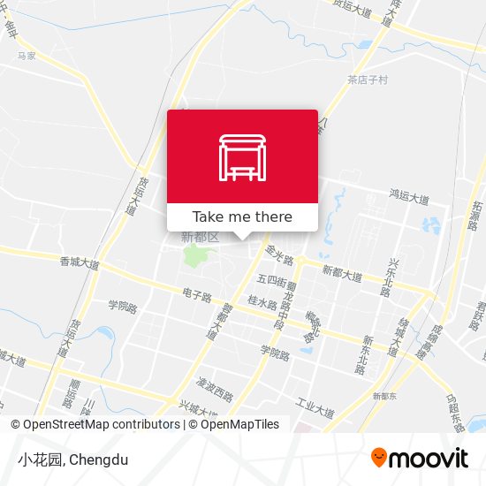小花园 map