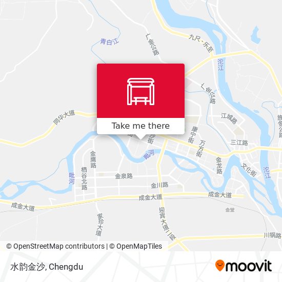 水韵金沙 map