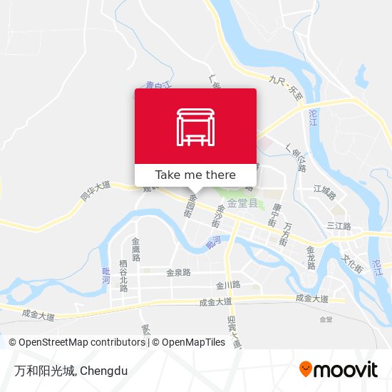 万和阳光城 map