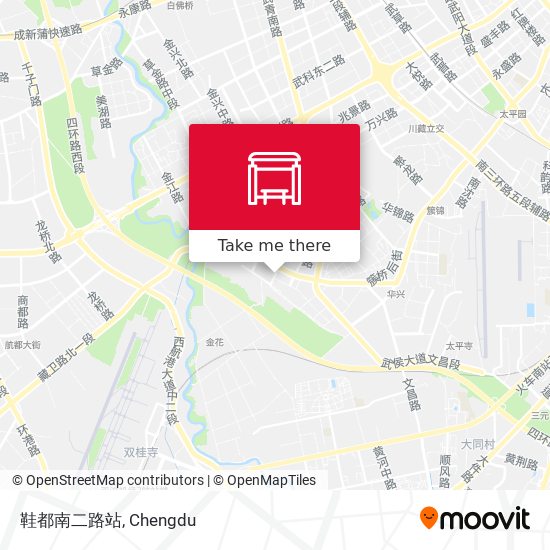 鞋都南二路站 map