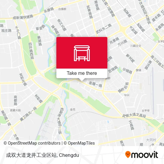 成双大道龙井工业区站 map