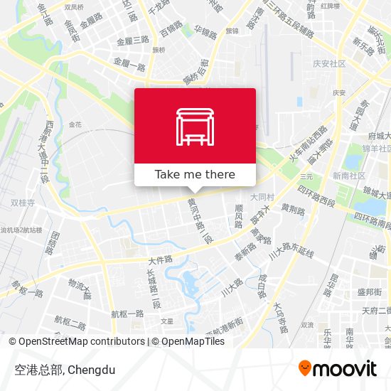 空港总部 map