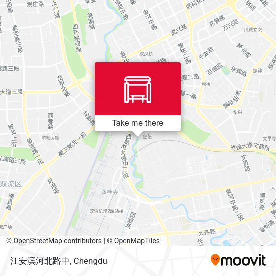 江安滨河北路中 map