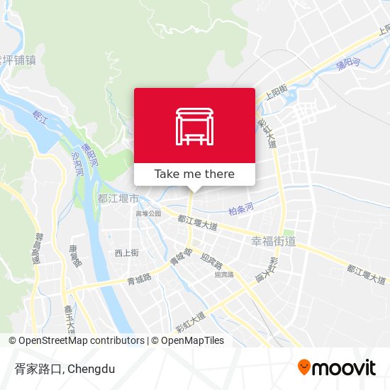 胥家路口 map