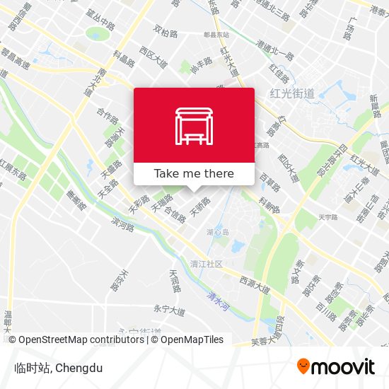 临时站 map