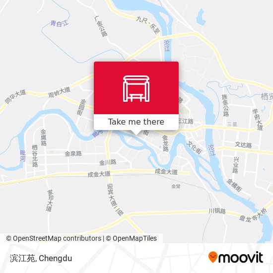 滨江苑 map