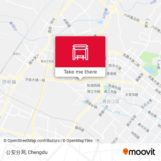 公安分局 map
