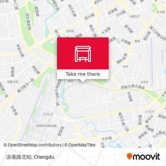 凉港路北站 map