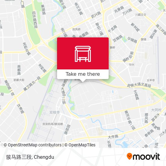 簇马路三段 map