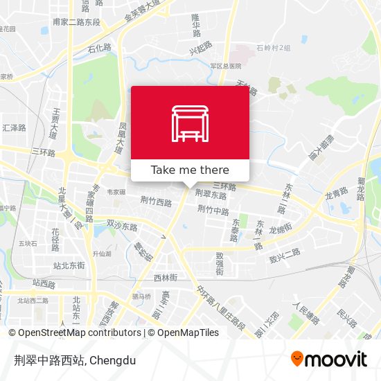 荆翠中路西站 map