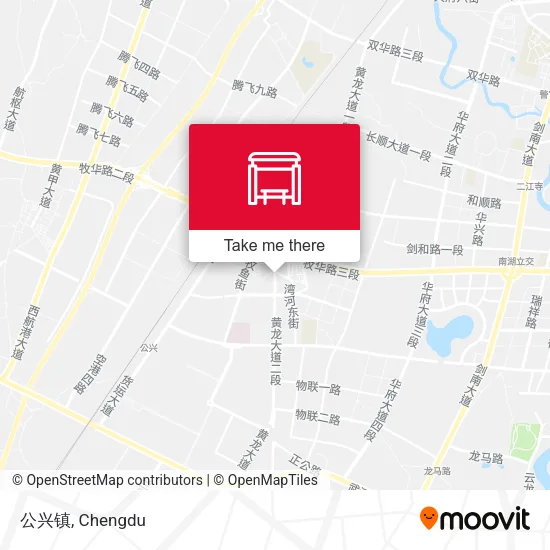 公兴镇 map