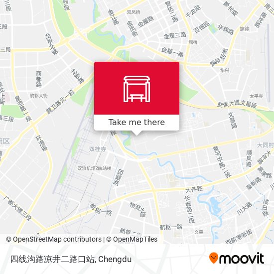 四线沟路凉井二路口站 map