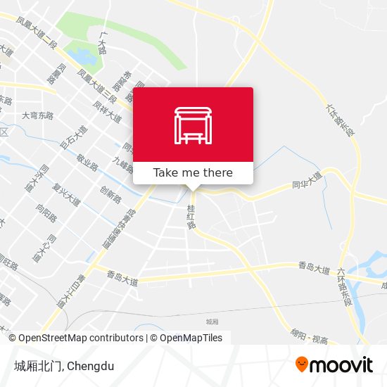 城厢北门 map