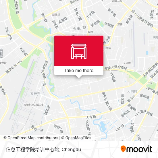 信息工程学院培训中心站 map