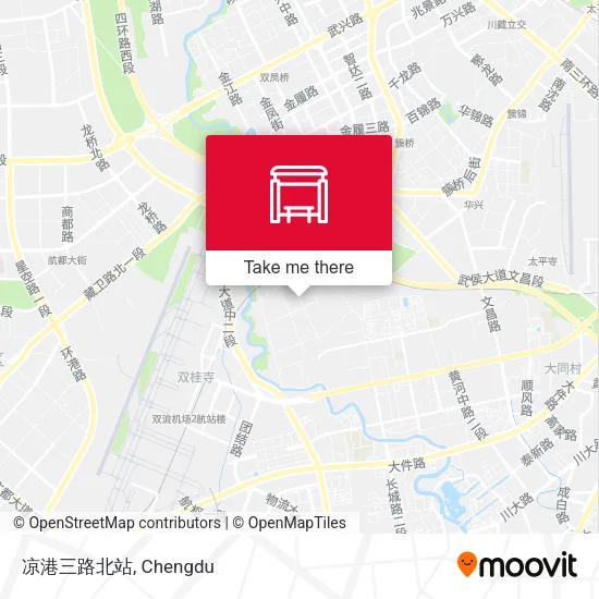 凉港三路北站 map