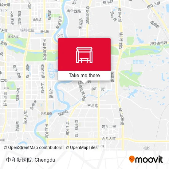 中和新医院 map