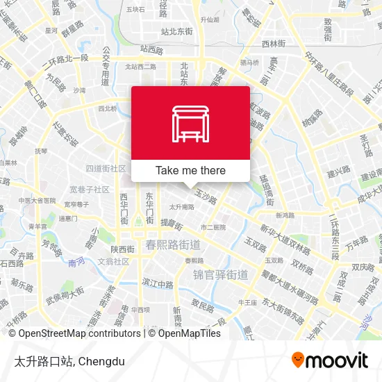 太升路口站 map