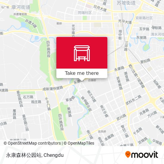 永康森林公园站 map