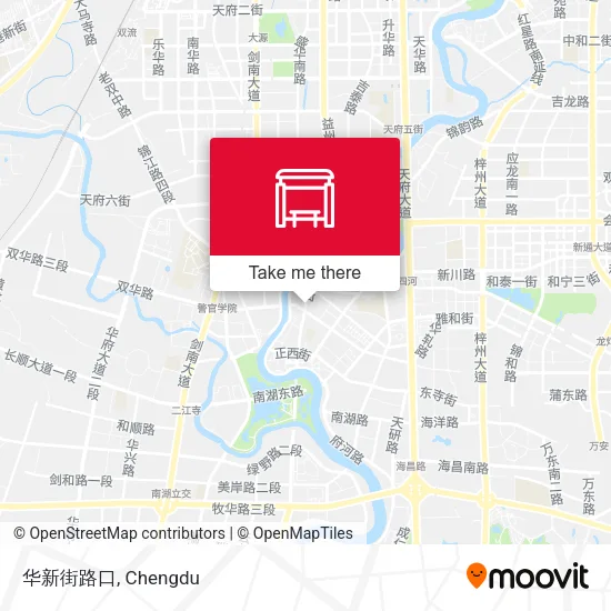 华新街路口 map