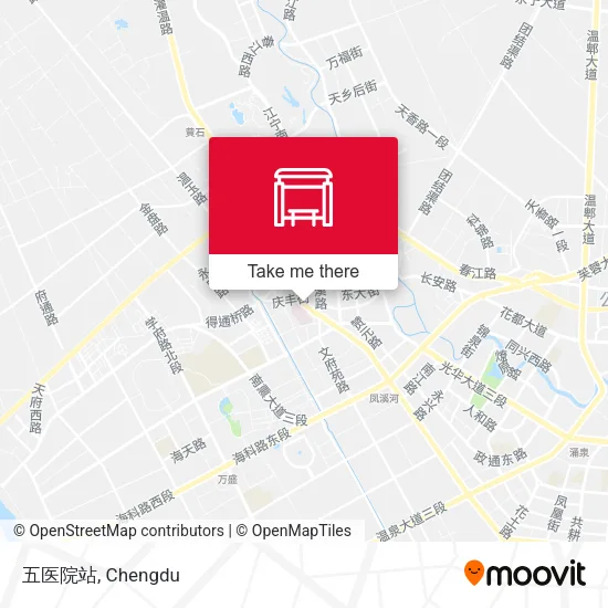 五医院站 map