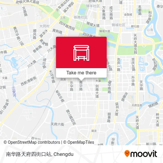 南华路天府四街口站 map