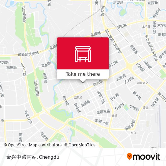金兴中路南站 map