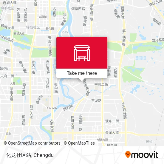 化龙社区站 map