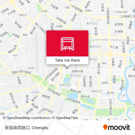 新园南四路口 map