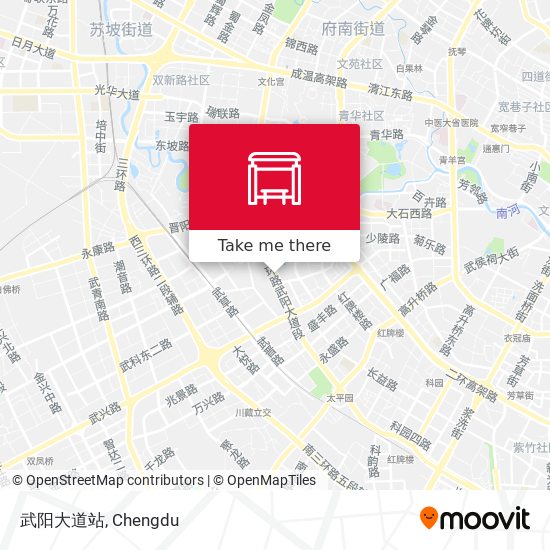武阳大道站 map