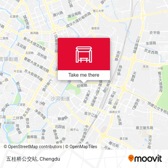 五桂桥公交站 map