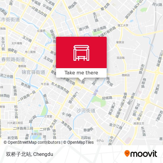 双桥子北站 map